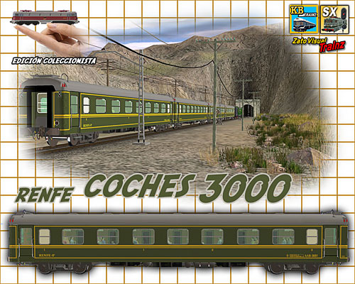 Cardenal Persona especial Respetuoso RENFE COCHES 3000 – Edición coleccionista | Las descargas de IBTZ