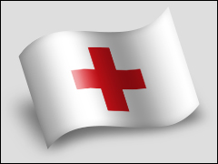 Bandera de la Cruz Roja